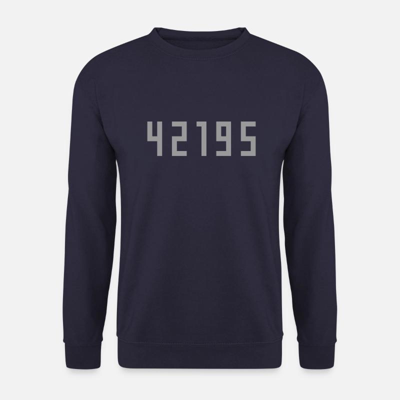 Marathon 42195 Meter - Unisex Pullover - Navy