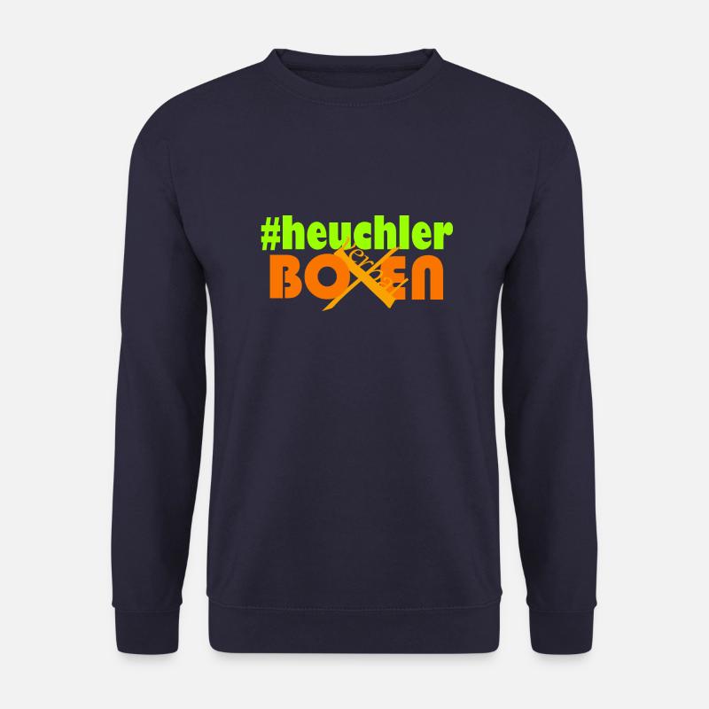 heuchler verbal boxen - Unisex Pullover - Navy