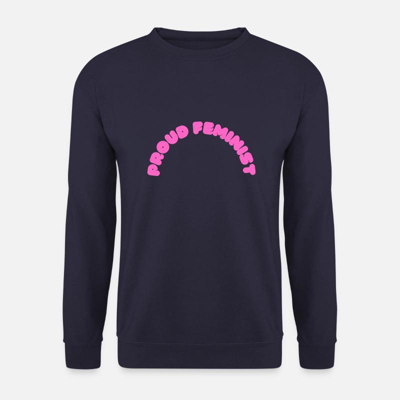 Proud Feminist - Unisex Pullover - Navy