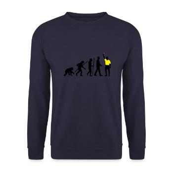 Evolution Schiedsrichter - Unisex Pullover - Navy - Vorne - Alina (178cm) & Michal (187cm)