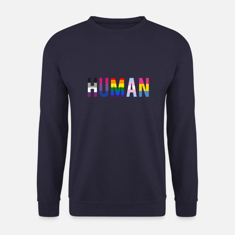 HUMAN - Unisex Pullover - Navy