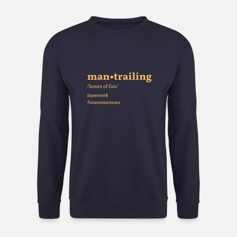 mantrailing - Unisex Sweatshirt - navy