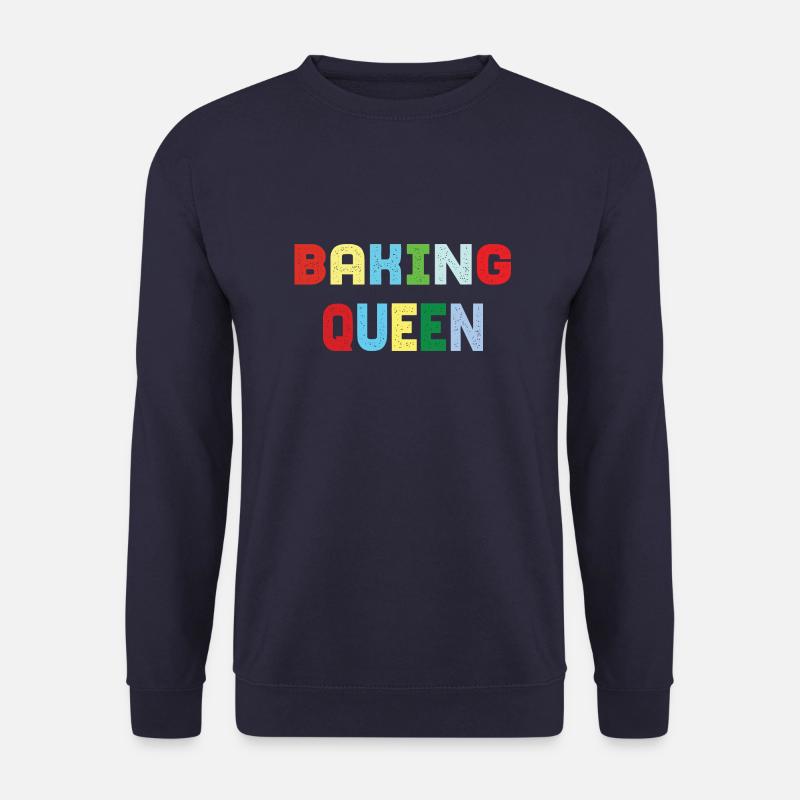 Baking Queen - Unisex Pullover - Navy