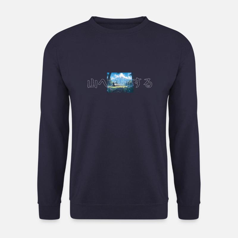 Train to Mountain - Unisex Sweatshirt - navy