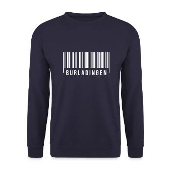 Burladingen Schwaben - Unisex Pullover - Navy - Vorne - Alina (178cm) & Michal (187cm)