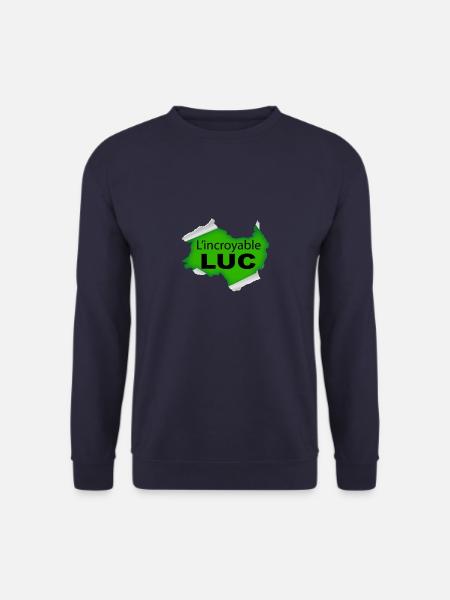 Incroyable LUC - Sweat-shirt Unisexe - marine