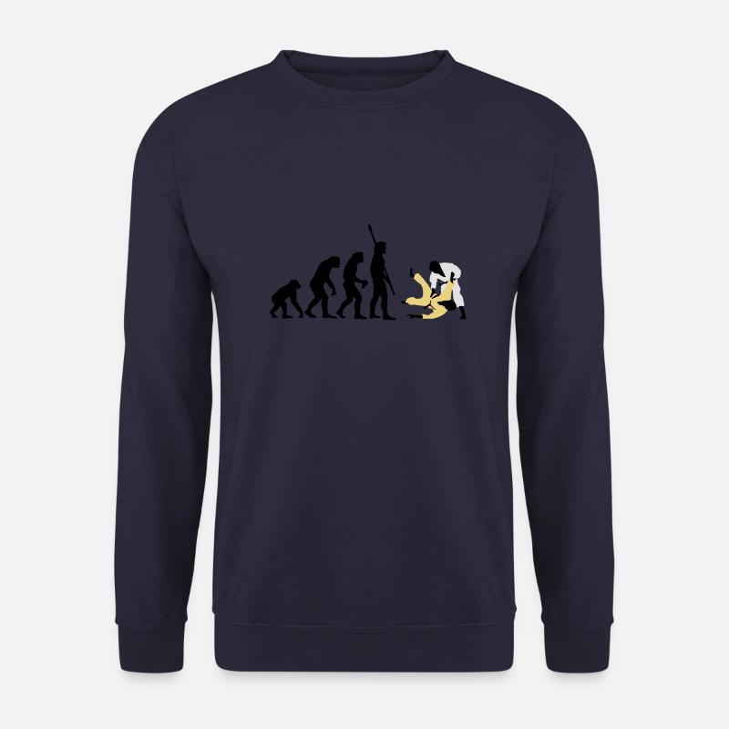evolution_judo_a_3c - Sweat-shirt Unisexe - marine