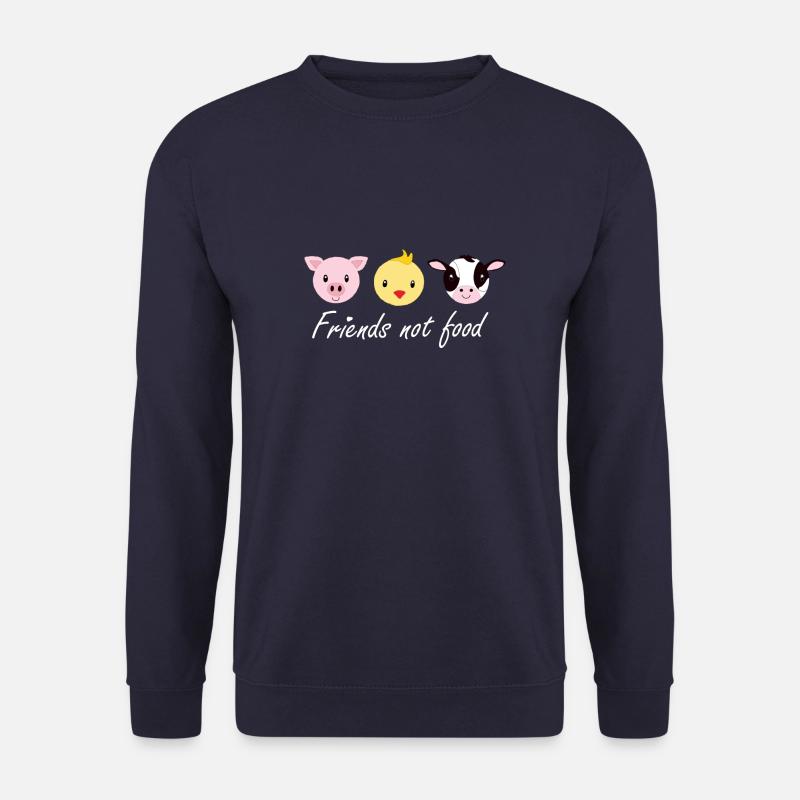 Friends not food2w - Unisex Pullover - Navy
