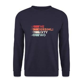 Dersim 62 Türkei Turkiye Geschenk Urlaub TR Türk - Unisex Pullover - Navy - Vorne - Alina (178cm) & Michal (187cm)