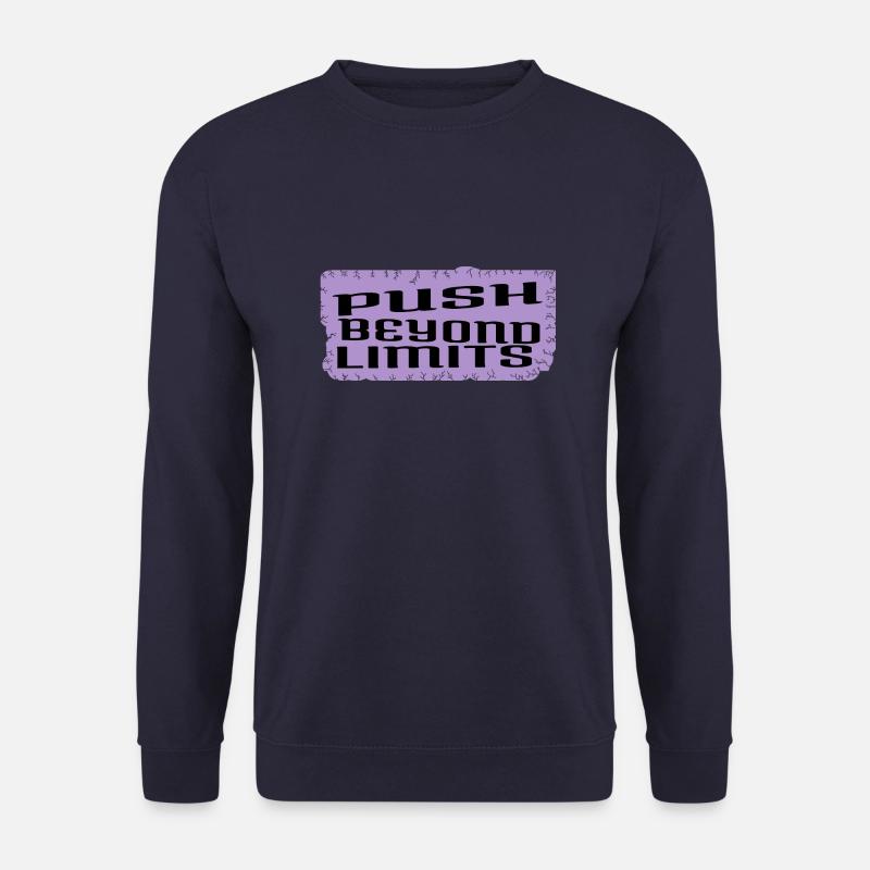 quote mental endurance awesome - Unisex Pullover - Navy