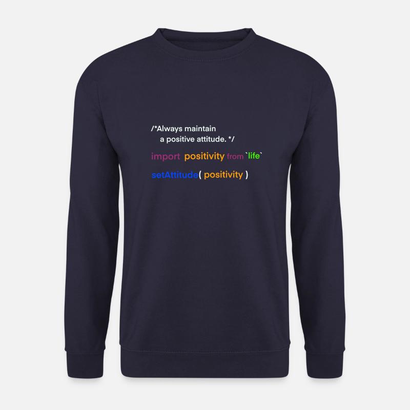 code your life - Unisex Sweatshirt - navy