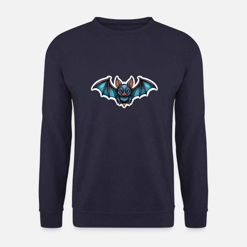 Fledermaus Neo Traditional - Unisex Pullover - Navy