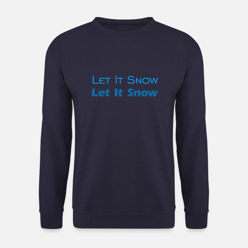 Let It Snow - Unisex Pullover - Navy