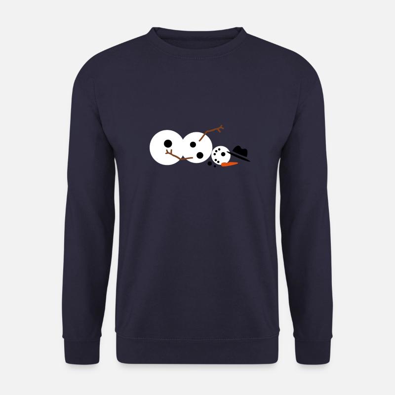 Schneemann - Unisex Pullover - Navy