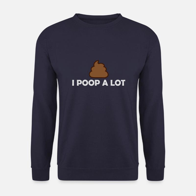 Je fais beaucoup caca - Sweat-shirt Unisexe - marine