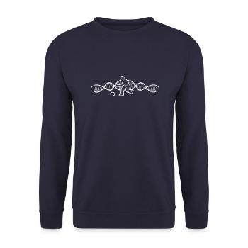 Bowling Bowling Bowling Cadeau Bowling Cône de boule de bowling - Sweat-shirt Unisexe - marine - Devant - Alina (178cm) & Michal (187cm)