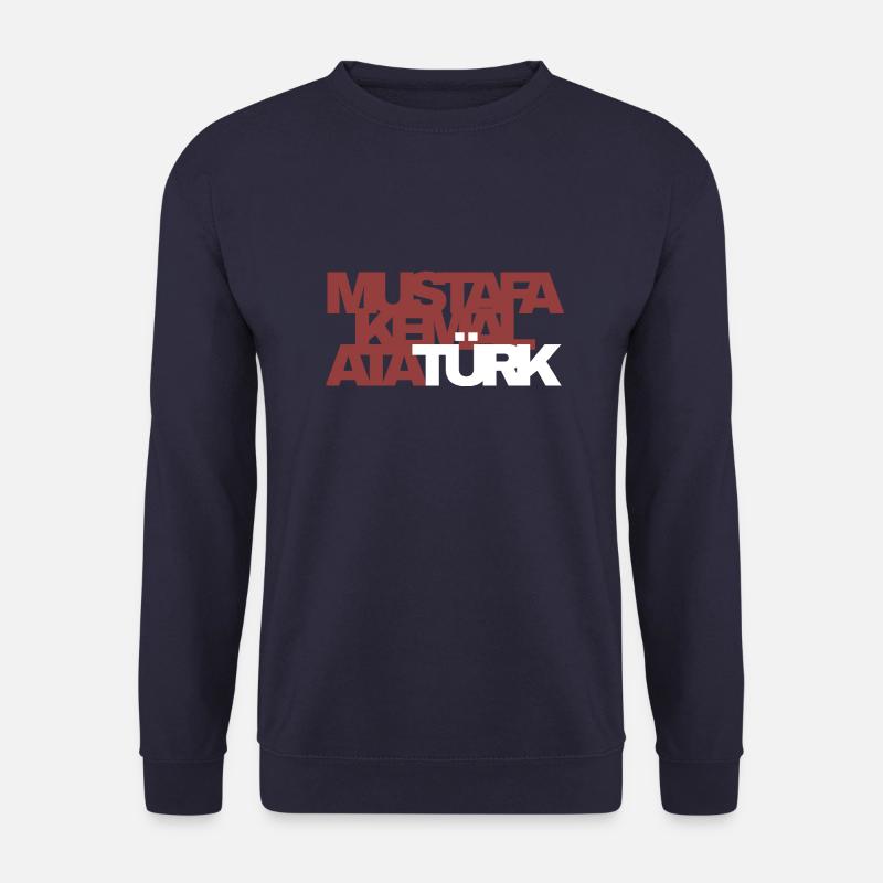 Mustafa Kemal Atatürk - Unisex Pullover - Navy