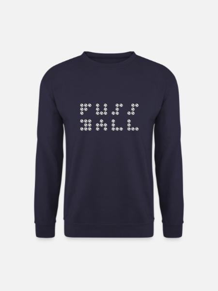 FUSSBALL - Unisex Pullover - Navy