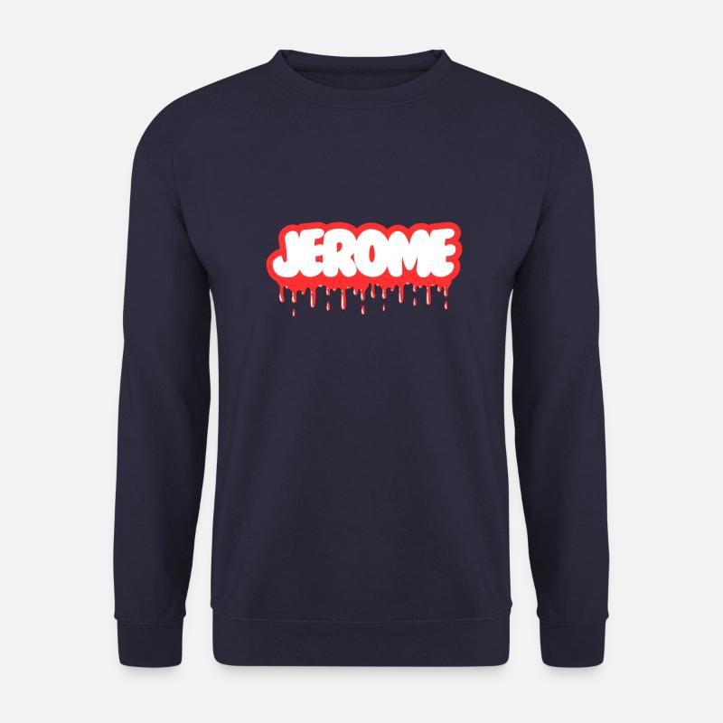 JEROME GRAFFITI - Unisex Sweatshirt - navy