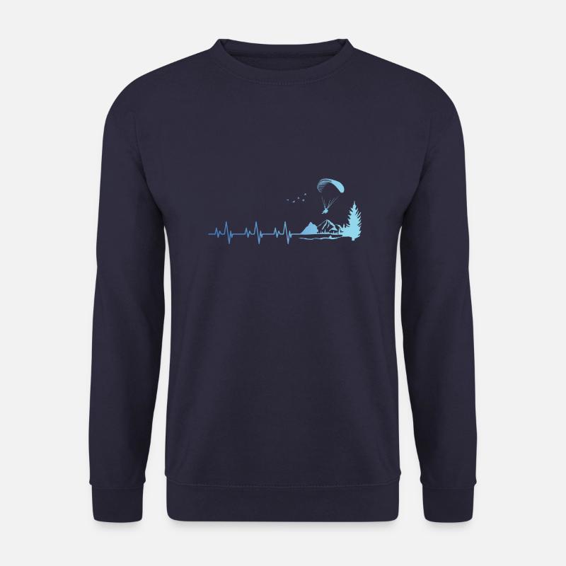 Gleitschirmfliegen - Gleitschirm - Unisex Pullover - Navy