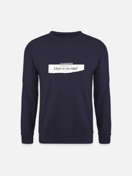 Where Is My Mind? - Unisex Pullover - Navy