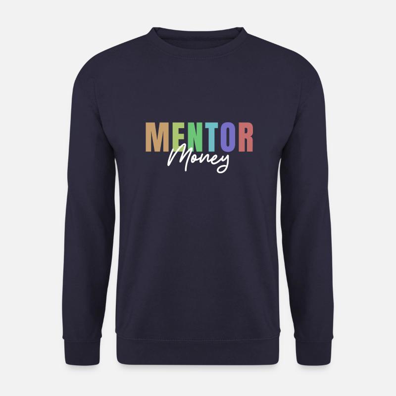 Geld Förderer Mentor - Unisex Pullover - Navy