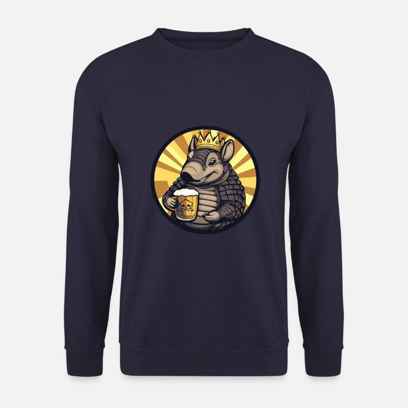 Gürteltier Bier - Unisex Pullover - Navy