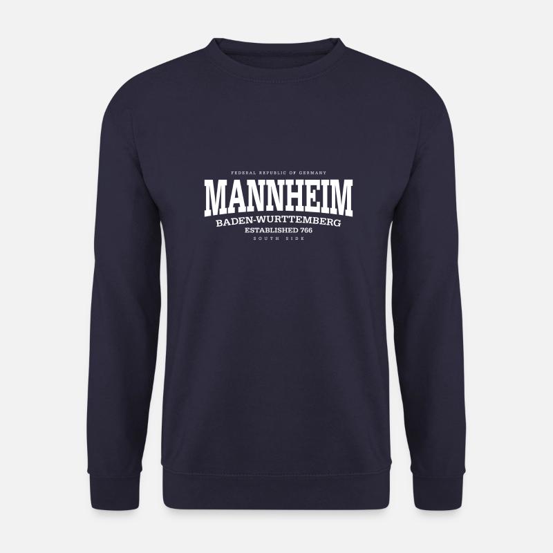 Mannheim (white Edt. '13) - Unisex Sweatshirt - navy