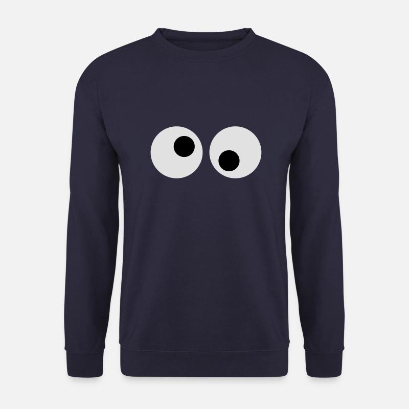 Große Augen - Unisex Pullover - Navy