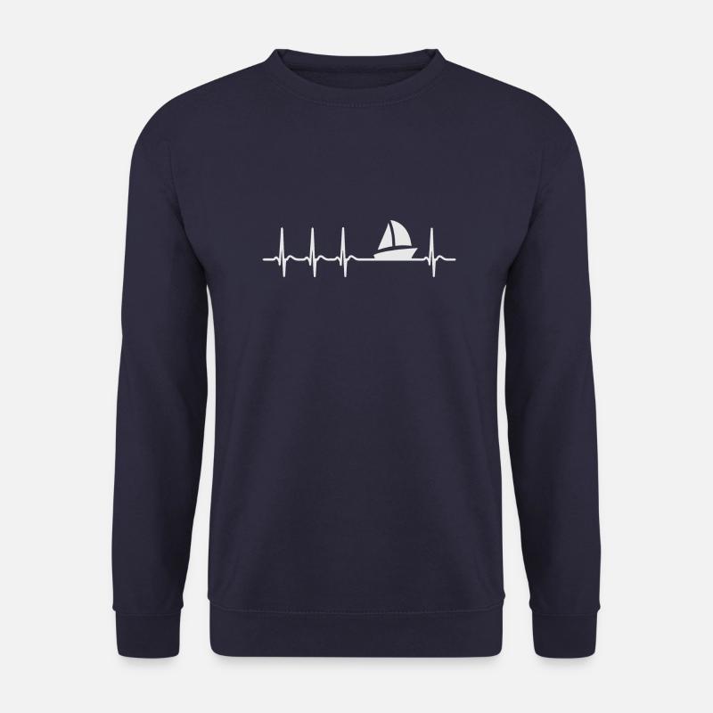 navigation à voile - Sweat-shirt Unisexe - marine