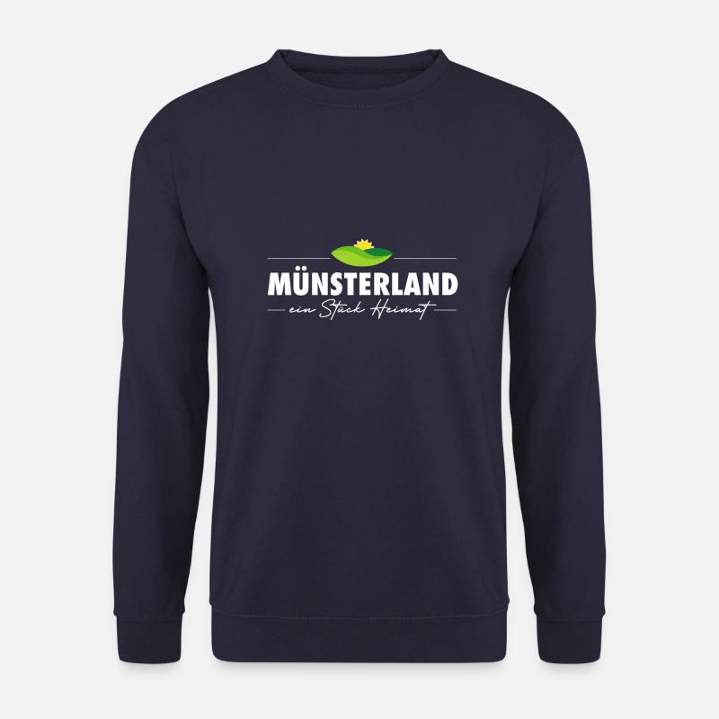Münsterland - ein Stück Heimat - Unisex Pullover - Navy