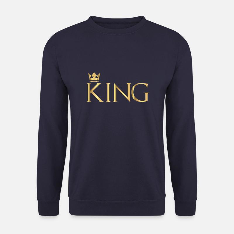 King - Unisex Pullover - Navy
