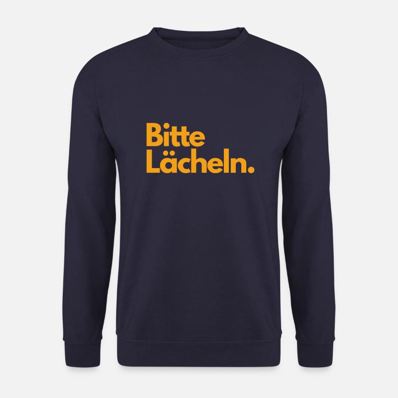 Bitte Lächeln - Unisex Pullover - Navy