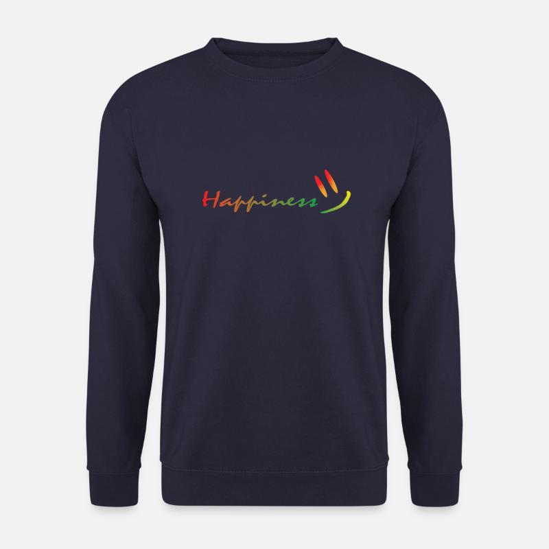 Happiness - Unisex Pullover - Navy