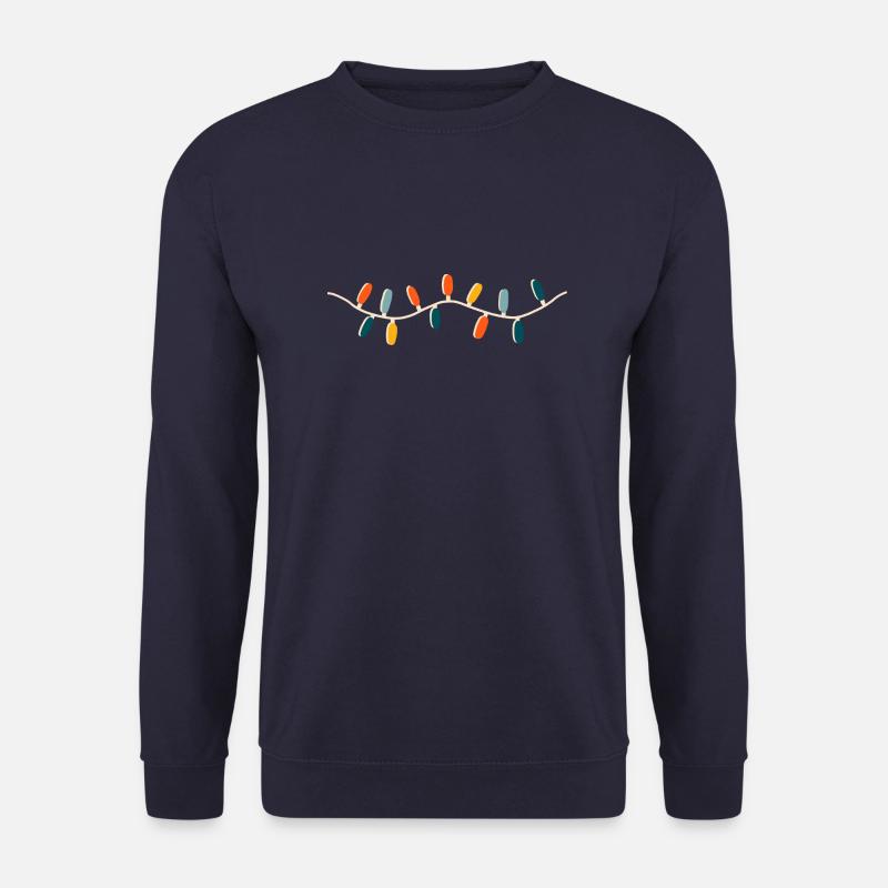 Lichterkette - Unisex Pullover - Navy