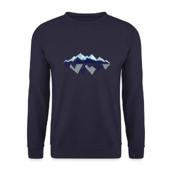 Tauern - Unisex Pullover - Navy - Vorne - Alina (178cm) & Michal (187cm)