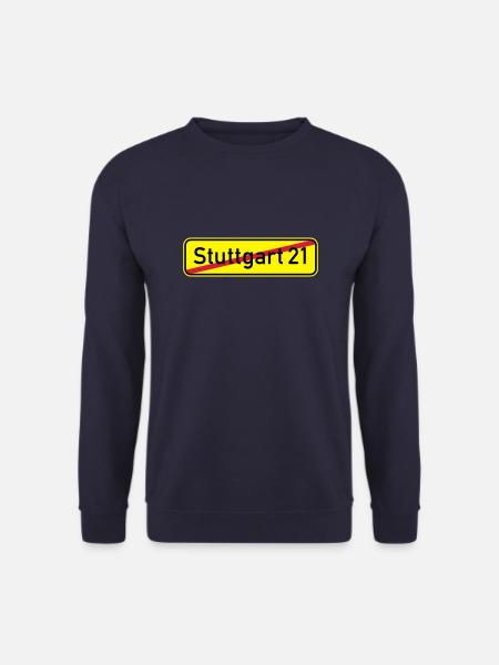 Stuttgart 21 - Unisex Sweatshirt - navy