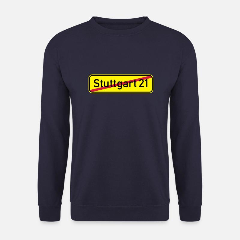 Stuttgart 21 - Unisex Sweatshirt - navy