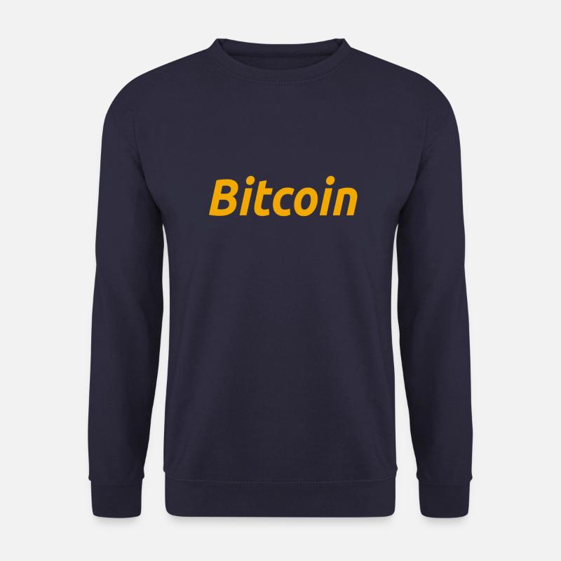 Bitcoin - Unisex Pullover - Navy