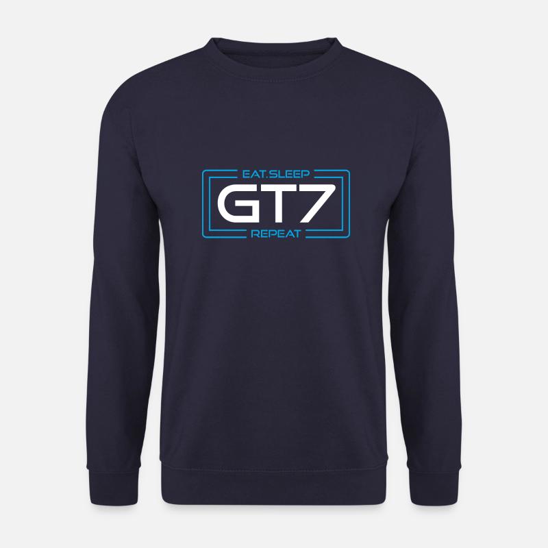 Eat, Sleep ... - Unisex Pullover - Navy