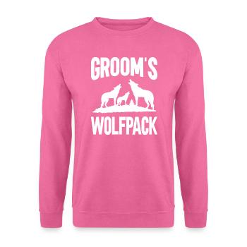 Escouade de mariés - Sweat-shirt Unisexe - rose - Devant