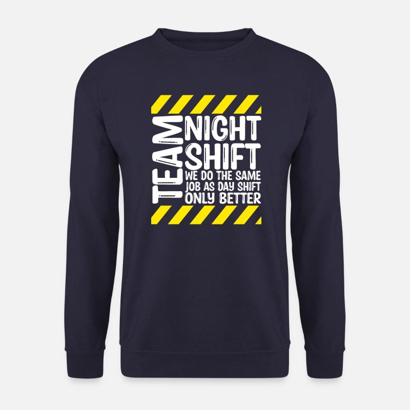 Team Night Shift - Unisex Sweatshirt - navy