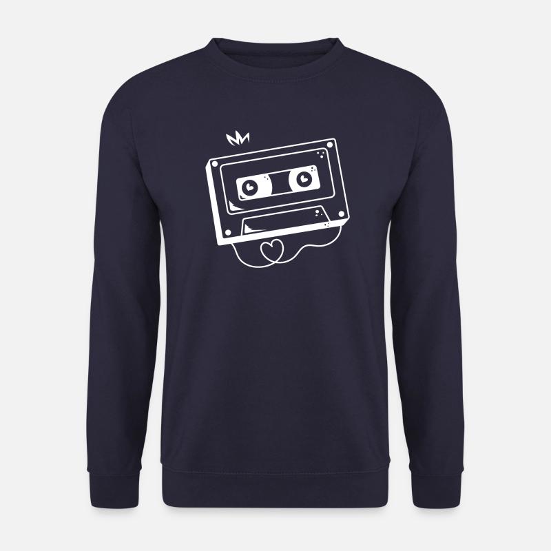 Audio cassette analog - Unisex Sweatshirt - navy