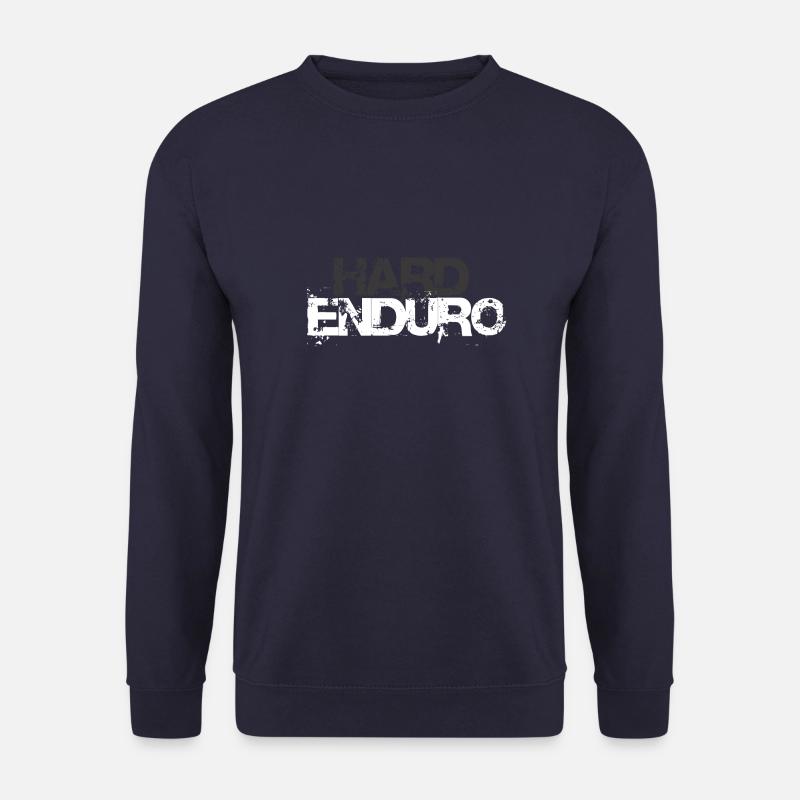 hardenduro1 weissgrau - Unisex Pullover - Navy