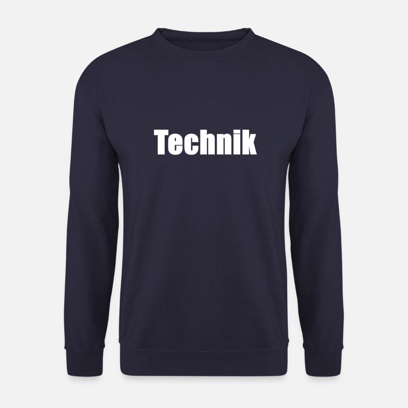 What would we be without a technician? - Unisex Sweatshirt - navy