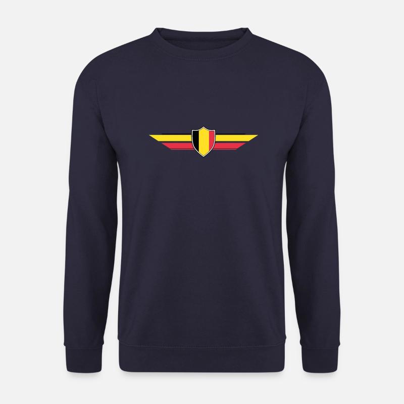 Belgien Fan Weltmeisterschaft - Unisex Pullover - Navy
