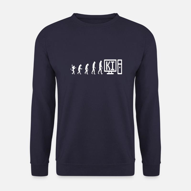Informatik Computer Evolution Gaming - Unisex Pullover - Navy