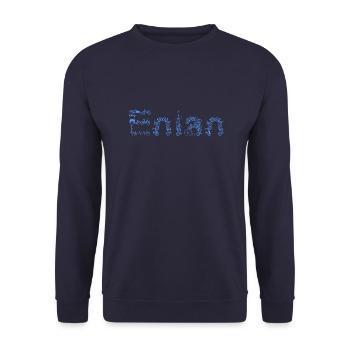 FahrradEnian - Unisex Pullover - Navy - Vorne - Alina (178cm) & Michal (187cm)