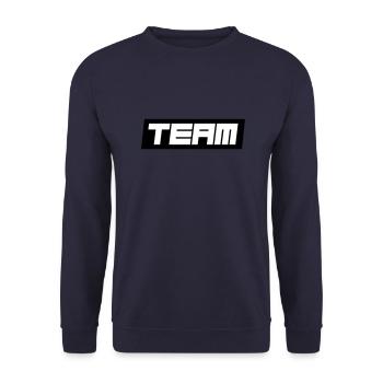 Équipe - Sweat-shirt Unisexe - marine - Devant - Alina (178cm) & Michal (187cm)