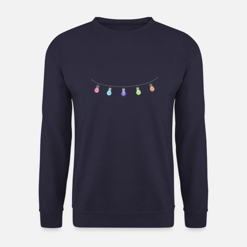 Lichterkette - Unisex Pullover - Navy